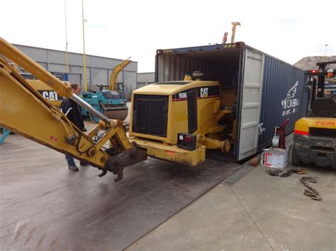 shipping heavy equipment overseas